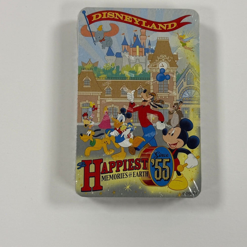 Disneyland Happiest Memories on Earth Playing Cards 50th Anniversary Sealed - Picture 7 of 9